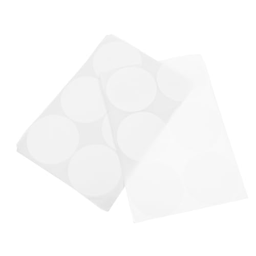 LOORGVEL 50 Blatt Weiße Ablösbare Runde Aufkleber Selbstklebende Dot Labels zum Beschriften Vielseitig Einsetzbar für Lebensmittel Umzugskartons Planer und Scrapbooking LOORGVEL 50 Blatt Weiße Ablösbare Runde Aufkleber Selbstklebende Dot Labels zum Beschriften Vielseitig Einsetzbar für Lebensmittel Umzugskartons Planer und Scrapbooking von LOORGVEL