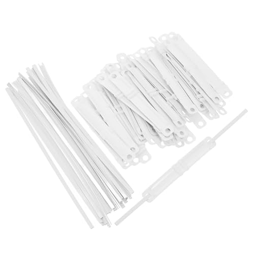 LOORGVEL 50 Stück Weiße Kunststoff Papier Ordnerklammern mit Prong Basis Vielseitige Schnellhefter Verschlüsse für Akten Berichte und Dokumentenordner Robust und Leicht für Büro und Zuhause LOORGVEL 50 Stück Weiße Kunststoff Papier Ordnerklammern mit Prong Basis Vielseitige Schnellhefter Verschlüsse für Akten Berichte und Dokumentenordner Robust und Leicht für Büro und Zuhause von LOORGVEL