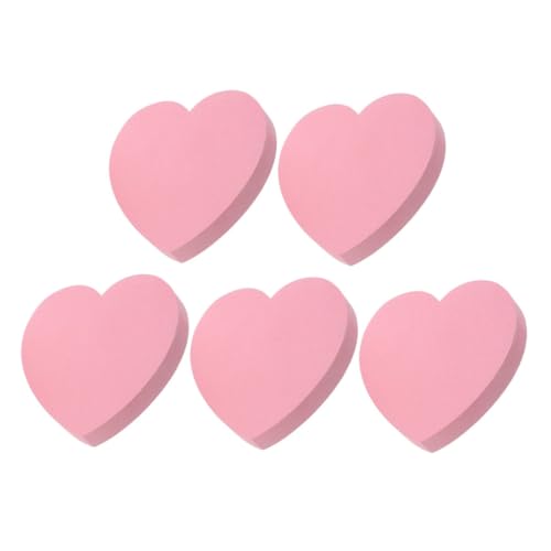 LOORGVEL 500 Blatt Rosa Herzförmige Haftnotizen Selbstklebend Niedliche Klebezettel für Büro Nachrichten Erinnerungen Organisation LOORGVEL 500 Blatt Rosa Herzförmige Haftnotizen Selbstklebend Niedliche Klebezettel für Büro Nachrichten Erinnerungen Organisation von LOORGVEL