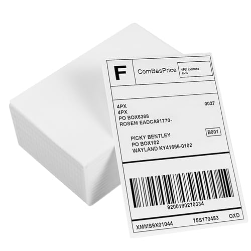 LOORGVEL 500 Stück Versandetiketten Selbstklebend mit Starker Haftung und Perforation Klare Lesbarkeit und Langlebiger Druck Geeignet für Thermodirektdrucker für Versand und Kennzeichnung LOORGVEL 500 Stück Versandetiketten Selbstklebend mit Starker Haftung und Perforation Klare Lesbarkeit und Langlebiger Druck Geeignet für Thermodirektdrucker für Versand und Kennzeichnung von LOORGVEL