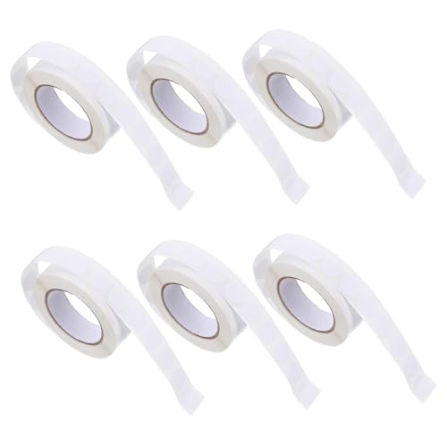 LOORGVEL 6 Rollen Runde Selbstklebende Etiketten Runde Etikettenaufkleber Beschreibbare Etikettenaufkleber LOORGVEL 6 Rollen Runde Selbstklebende Etiketten Runde Etikettenaufkleber Beschreibbare Etikettenaufkleber von LOORGVEL