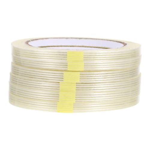 LOORGVEL 6 Rollen Transparentes Glasfaser klebeband Breit Selbstklebend Reißfest Hohe Klebkraft Vielseitig für Elektronik Lithiumbatterien Starke Haftung Langlebiges Verpackungs Fixierband LOORGVEL 6 Rollen Transparentes Glasfaser klebeband Breit Selbstklebend Reißfest Hohe Klebkraft Vielseitig für Elektronik Lithiumbatterien Starke Haftung Langlebiges Verpackungs Fixierband von LOORGVEL