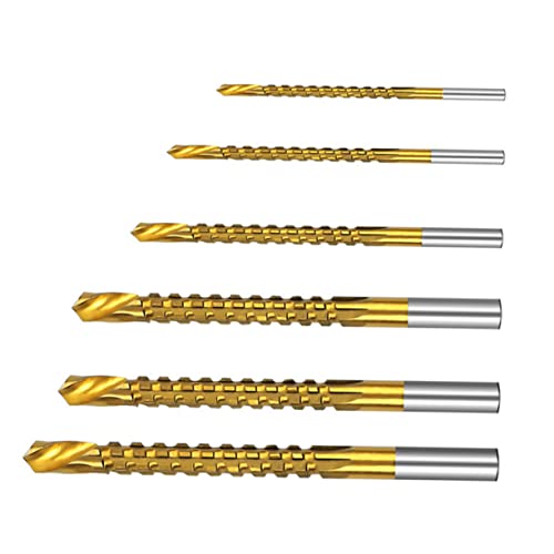 LOORGVEL 6Stücke Teiliges Gezackte Spiralsägen Bohrer für Holzbearbeitung Hoher Härtegrad Präzise Positionierung für Hobby und Professionelle Anwendungen LOORGVEL 6Stücke Teiliges Gezackte Spiralsägen Bohrer für Holzbearbeitung Hoher Härtegrad Präzise Positionierung für Hobby und Professionelle Anwendungen von LOORGVEL