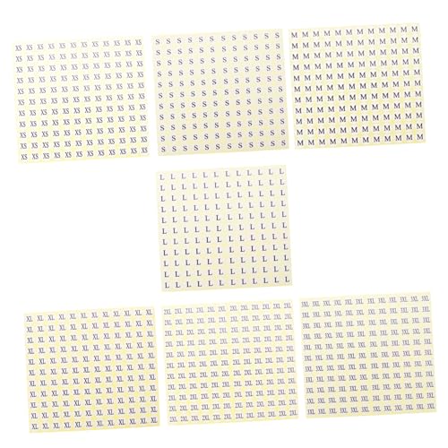 LOORGVEL 7Packs Kleidung Aufkleber Runde Selbstklebende Größenetiketten Xs bis Xxxl Praktisch Leicht Tragbar Sicher Zum Sortieren und Klassifizieren von Kleidung LOORGVEL 7Packs Kleidung Aufkleber Runde Selbstklebende Größenetiketten Xs bis Xxxl Praktisch Leicht Tragbar Sicher Zum Sortieren und Klassifizieren von Kleidung von LOORGVEL