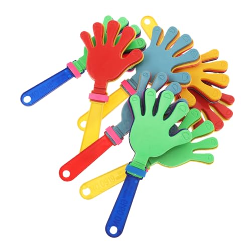 LOORGVEL 8 Stück Bunte Handklatscher Laute Krachmacher für Sportveranstaltungen Geburtstagsfeiern und Erwachsene Sichere Partyzubehör zum Anfeuern und Mitgeben LOORGVEL 8 Stück Bunte Handklatscher Laute Krachmacher für Sportveranstaltungen Geburtstagsfeiern und Erwachsene Sichere Partyzubehör zum Anfeuern und Mitgeben von LOORGVEL