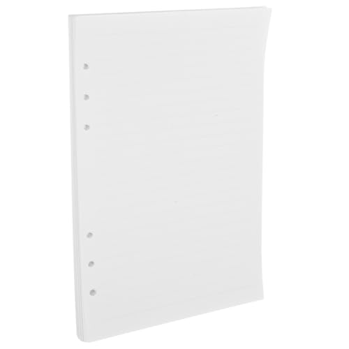LOORGVEL 80 Blatt Nachfüllpapier Liniert Ringbuch Ersatzpapier Für Planer Notizbuch Organisieren Schreiben Büro Schule von LOORGVEL