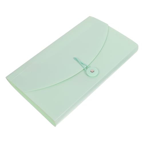 LOORGVEL Accordion Fächermappe aus Robustem Erweiterbarer Quittungs Beleg Organizer Tragbarer Ordner für Büro Schule und Zuhause Vielseitiger Coupon Kartenhalter Zufällige Zufällige Farbe von LOORGVEL