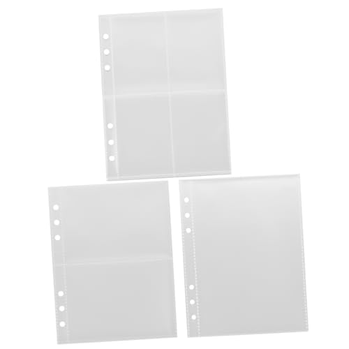 LOORGVEL Binder Inserts Einseitig Fächer Halbtransparent PP Klarsichtfolien Sammelkarten Hüllen Fototaschen Organisator für Kartenalbum Zubehör LOORGVEL Binder Inserts Einseitig Fächer Halbtransparent PP Klarsichtfolien Sammelkarten Hüllen Fototaschen Organisator für Kartenalbum Zubehör von LOORGVEL