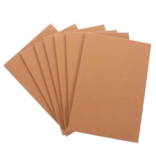 LOORGVEL Blanko Notizbücher aus Kraftpapier Blätter Handliche Pocket Notizhefte für Studenten Reisejournal und Büro Robuste Vielseitige Schreibhefte für Alltag und Konferenzen von LOORGVEL