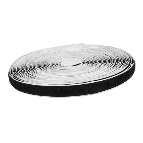 LOORGVEL Doppelseitiges Selbstklebendes Klettband Stark Haftendes Klebeband für Vielseitig Einsetzbar Zuverlässiger für Heim und Büroanwendung Praktische Befestigungslösung von LOORGVEL