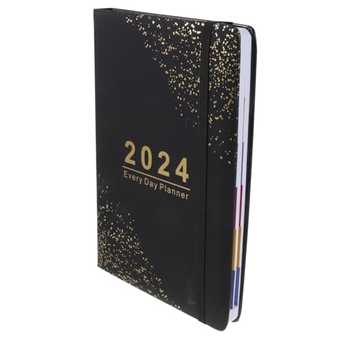 LOORGVEL Englisch Notizbuch Tagesplaner Leichtes Kompaktes Planer notizheft für Schüler Büro Lehrer Kalender To do Listen Tägliche Organisation Schwarz LOORGVEL Englisch Notizbuch Tagesplaner Leichtes Kompaktes Planer notizheft für Schüler Büro Lehrer Kalender To do Listen Tägliche Organisation Schwarz von LOORGVEL