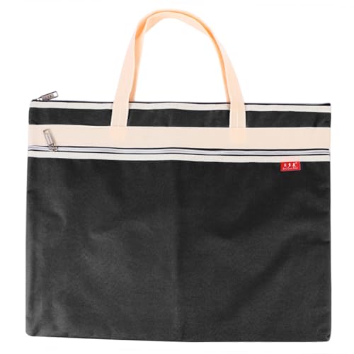 LOORGVEL File Bag Art Storage Pouch Mehrschichtig mit Reißverschluss Tragbarer Organizer für Büro Schule Kunstbedarf von LOORGVEL
