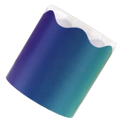 LOORGVEL Gradiente Regenbogen Selbstklebende Bulletin Board Border Sticker Dekorative Rahmenleiste für Klassenzimmer Kindergarten Party und Tafel Deko LOORGVEL Gradiente Regenbogen Selbstklebende Bulletin Board Border Sticker Dekorative Rahmenleiste für Klassenzimmer Kindergarten Party und Tafel Deko von LOORGVEL