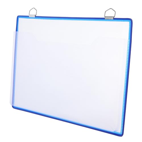LOORGVEL Hängende Kunststoff Dokumententasche Transparent Multifunktionale Sammelmappe für Home Office Platzsparende Datei aufbewahrung Robuste und Langlebige Aktenmappe zur von LOORGVEL