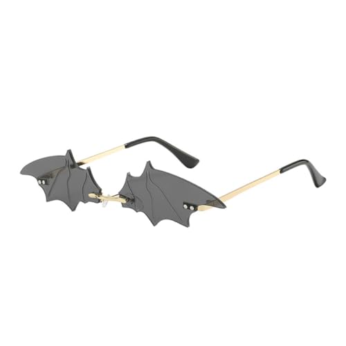 LOORGVEL Halloween Fledermaus Sonnenbrille Partybrille Unisex Bat Shape Brille Leicht Tragbar für Erwachsene und Jugendliche als Foto Requisite und Halloween Deko von LOORGVEL