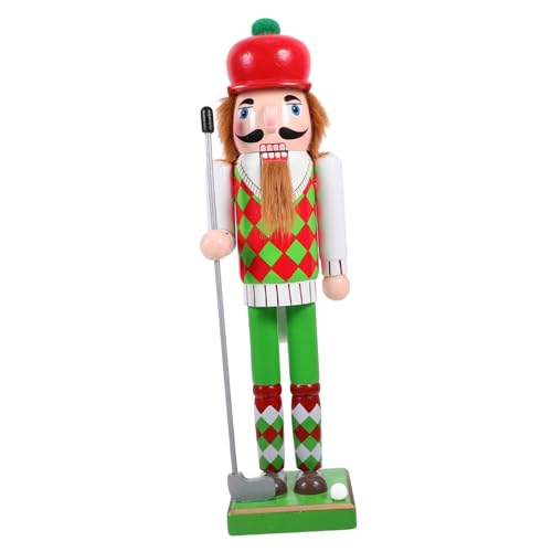 LOORGVEL Holz Golf Design Weihnachtsdekoration Handgefertigt Winterlicher Tischschmuck Festliche Holzfigur Einzigartige Weihnachtsdeko LOORGVEL Holz Golf Design Weihnachtsdekoration Handgefertigt Winterlicher Tischschmuck Festliche Holzfigur Einzigartige Weihnachtsdeko von LOORGVEL