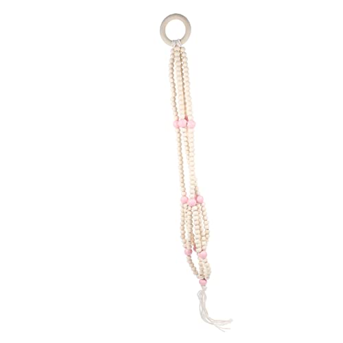 LOORGVEL Holzperlen Pflanzenbügel Baumwollseil Eleganter Hängepflanzenhalter für Innen und Außenbereich Vielseitig Einsetzbar für Verschiedene Pflanzentöpfe Boho Dekoration LOORGVEL Holzperlen Pflanzenbügel Baumwollseil Eleganter Hängepflanzenhalter für Innen und Außenbereich Vielseitig Einsetzbar für Verschiedene Pflanzentöpfe Boho Dekoration von LOORGVEL