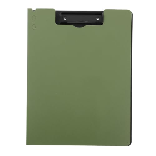 LOORGVEL Klemmbrett Ordner Kunststoff Clipboard mit Metallclip Sichere Papierhalterung für Büro Schule und Pflege Geeignet für Prüfungsunterlagen und Dokumentenorganisation von LOORGVEL