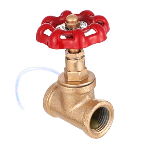 LOORGVEL Kupfer Ventilform Schalter Industrieleuchte Messing Dreiwege Ventil Retro Stil für Bar Home Restaurant Dekoration Vintage Industrielampe von LOORGVEL