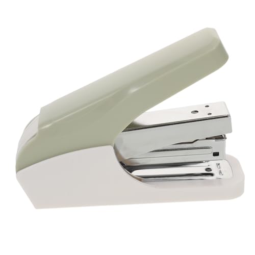 LOORGVEL Leichter Desktop Bindegerät Einhandhefter für Buch Papier Kompakter Tragbarer Bürohefter für Präzises Heften Vielseitig Einsetzbar für Schule Büro und Dokumentenbindung von LOORGVEL