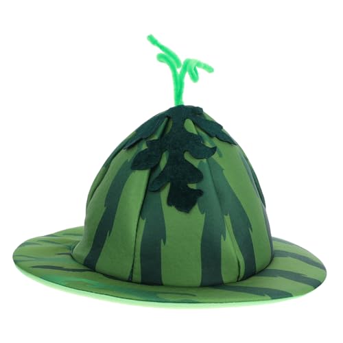 LOORGVEL Lustiger Wassermelonenhut aus Weichem Samt Farbenfrohe Party Kopfbedeckung für Erwachsene für Halloween Weihnachten Karneval und Geburtstagsfeiern LOORGVEL Lustiger Wassermelonenhut aus Weichem Samt Farbenfrohe Party Kopfbedeckung für Erwachsene für Halloween Weihnachten Karneval und Geburtstagsfeiern von LOORGVEL