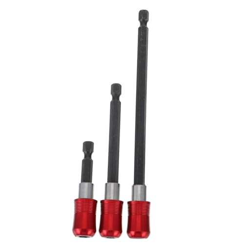 LOORGVEL Magnetischer Schraubendreher Bit Halter Teiliges Stecknuss Adapter Verlängerungsstange Hex Schaft Rot für Bohrer und Schraubendreher Rostfrei Verschleißfest Präzise Gefertigt LOORGVEL Magnetischer Schraubendreher Bit Halter Teiliges Stecknuss Adapter Verlängerungsstange Hex Schaft Rot für Bohrer und Schraubendreher Rostfrei Verschleißfest Präzise Gefertigt von LOORGVEL
