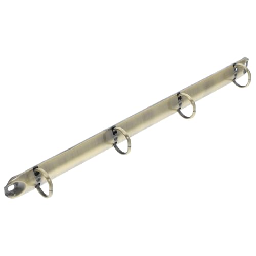 LOORGVEL Metall Ringbuchmechanismus Ring Binder Mechanik Innenring DIY Dokumentenhalter Langlebig Robust für Schule Büro Ordner Ersatz Zubehör von LOORGVEL