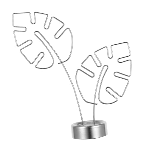 LOORGVEL Metallischer Monstera Memo Clip Halter Kompakter Tischkartenhalter Für Fotos Notizen Karten Design Stabiler Für Büro Und Zuhause LOORGVEL Metallischer Monstera Memo Clip Halter Kompakter Tischkartenhalter Für Fotos Notizen Karten Design Stabiler Für Büro Und Zuhause von LOORGVEL