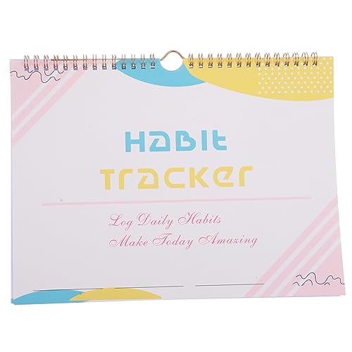 LOORGVEL Monatlicher Habit Tracker Planner Spiralbindung Undatiertes Journal zur Gewohnheitsverfolgung Großer Wöchentlicher Planer aus Sicherem Wiederverwendbar Motivierend für LOORGVEL Monatlicher Habit Tracker Planner Spiralbindung Undatiertes Journal zur Gewohnheitsverfolgung Großer Wöchentlicher Planer aus Sicherem Wiederverwendbar Motivierend für von LOORGVEL