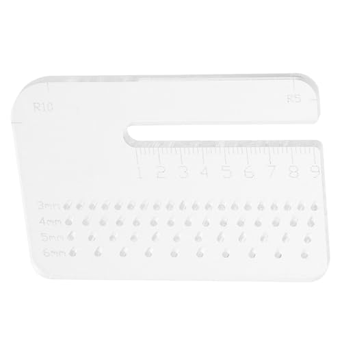 LOORGVEL Multifunktionale Dicke Lederlochplatte aus Transparentem Handwerkliches Lochwerkzeug für DIY Lederprojekte Robustes Stanzwerkzeug für Präzises Lederhandwerk und Nähen LOORGVEL Multifunktionale Dicke Lederlochplatte aus Transparentem Handwerkliches Lochwerkzeug für DIY Lederprojekte Robustes Stanzwerkzeug für Präzises Lederhandwerk und Nähen von LOORGVEL