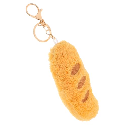 LOORGVEL Niedlicher Plüsch Schlüsselanhänger Brot Anhänger Weicher Kunstbrot Charm für Rucksack Handtasche Leicht Tragbar Modisches Accessoire für Alltag Reise LOORGVEL Niedlicher Plüsch Schlüsselanhänger Brot Anhänger Weicher Kunstbrot Charm für Rucksack Handtasche Leicht Tragbar Modisches Accessoire für Alltag Reise von LOORGVEL
