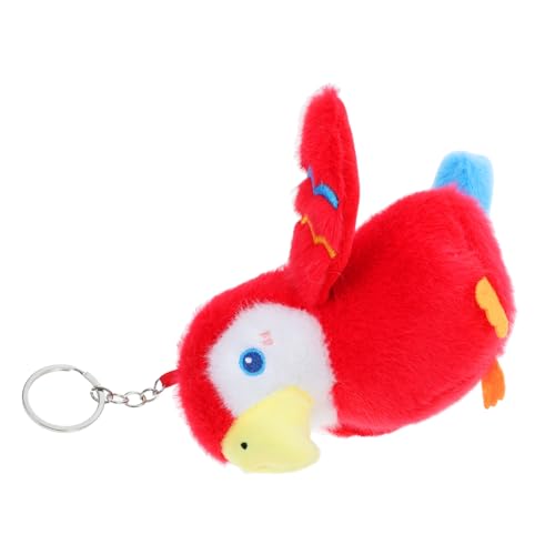 LOORGVEL Plüsch Papagei Schlüsselanhänger Niedliches Kuscheltier Anhänger Vielseitiger Taschen und Schlüsselanhänger Leicht Tragbar Vogel Design als und Partytüten Zubehör LOORGVEL Plüsch Papagei Schlüsselanhänger Niedliches Kuscheltier Anhänger Vielseitiger Taschen und Schlüsselanhänger Leicht Tragbar Vogel Design als und Partytüten Zubehör von LOORGVEL