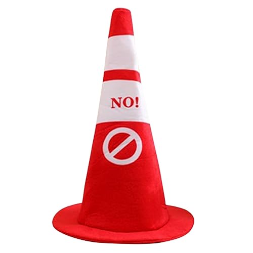 LOORGVEL Plüsch Verkehrshütchen Mütze Kuscheliger Karneval Foto Requisit Lustiger Kopfputz für Erwachsene Damen und Herren Party Cosplay Zubehör LOORGVEL Plüsch Verkehrshütchen Mütze Kuscheliger Karneval Foto Requisit Lustiger Kopfputz für Erwachsene Damen und Herren Party Cosplay Zubehör von LOORGVEL