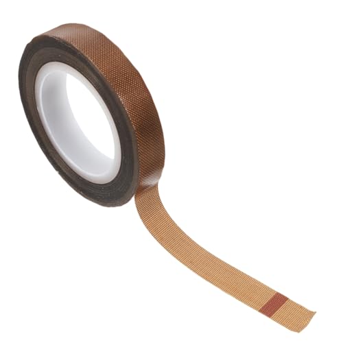 LOORGVEL Ptfe Klebeband Hitzebeständig Antistatisch Isolierband für Vakuumierer und Elektronik Wärmebeständiges Dichtungsband mit Glatter Oberfläche für Verpackung und Versiegelung von LOORGVEL