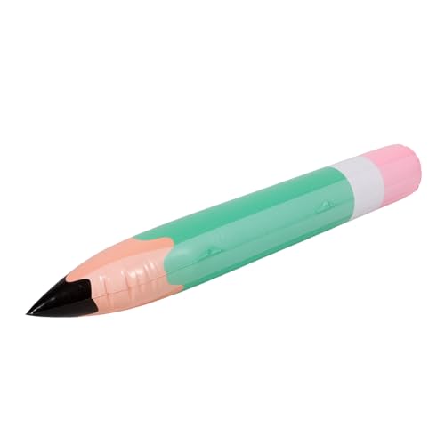 LOORGVEL Riesen Luftballon Bleistift Aufblasbare Bleistift Dekoration für Klassenzimmer PVC für Schulfeiern und Festlichkeiten Süßes Party Accessoire LOORGVEL Riesen Luftballon Bleistift Aufblasbare Bleistift Dekoration für Klassenzimmer PVC für Schulfeiern und Festlichkeiten Süßes Party Accessoire von LOORGVEL