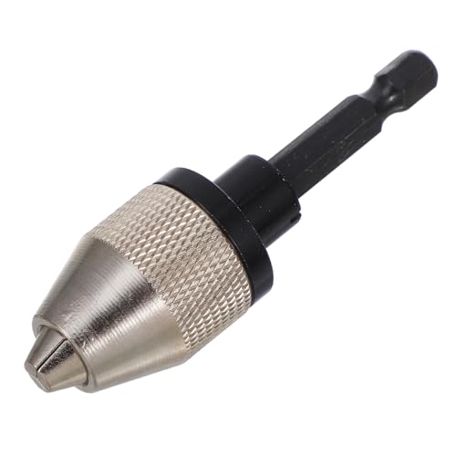 LOORGVEL Schlüsselloses Bohrfutter Mini Bohrfutter Adapter Sechskantschaft Kupfer für Elektrische Bohrmaschine Robust Langlebig Verschleißfest LOORGVEL Schlüsselloses Bohrfutter Mini Bohrfutter Adapter Sechskantschaft Kupfer für Elektrische Bohrmaschine Robust Langlebig Verschleißfest von LOORGVEL