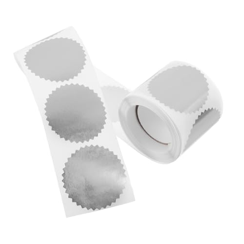 LOORGVEL Silberne Geprägte Siegel Aufkleber Selbstklebend Kreative Abschlussmedaillensticker Elegante Zertifikatsdekoration für Schule Büro und Party Einfache Anwendung Langlebiges Material LOORGVEL Silberne Geprägte Siegel Aufkleber Selbstklebend Kreative Abschlussmedaillensticker Elegante Zertifikatsdekoration für Schule Büro und Party Einfache Anwendung Langlebiges Material von LOORGVEL