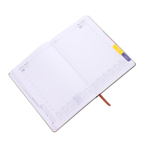 LOORGVEL Tagesplaner Notizbuch Portabler Akademischer Kalender Feines Leichtes Planer Notizheft für Büro Reisen und Tägliche Organisation von LOORGVEL