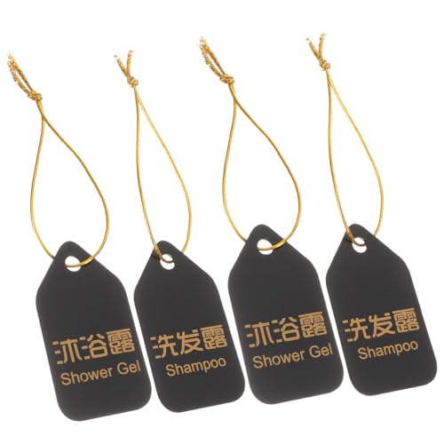 LOORGVEL Teiliges Wiederverwendbare Wasserfeste Acryl Shampoo Duschgel etiketten mit Beschriftungsfläche Abnehmbare Markierungsschilder für Badezimmerflaschen Praktisch und Langlebig LOORGVEL Teiliges Wiederverwendbare Wasserfeste Acryl Shampoo Duschgel etiketten mit Beschriftungsfläche Abnehmbare Markierungsschilder für Badezimmerflaschen Praktisch und Langlebig von LOORGVEL