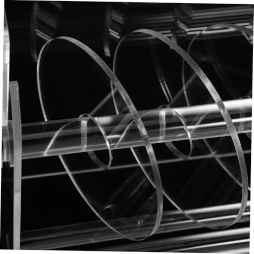 LOORGVEL Verstellbarer Acryl-labelspender mit Fächern Stabiler Aufbewahrungsständer für Rollenaufkleber und Etiketten Transparenter Organizer für Büro Schule und Einzelhandel Platzsparend LOORGVEL Verstellbarer Acryl-labelspender mit Fächern Stabiler Aufbewahrungsständer für Rollenaufkleber und Etiketten Transparenter Organizer für Büro Schule und Einzelhandel Platzsparend von LOORGVEL