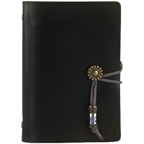 LOORGVEL Vintage Leder Notizbuch Nachfüllbares Journal Notepad für Reise und Alltag Loseblatt Tagebuch Notizblock mit Hochwertigem Ledercover Leichtes Tragbares Design für Planung und LOORGVEL Vintage Leder Notizbuch Nachfüllbares Journal Notepad für Reise und Alltag Loseblatt Tagebuch Notizblock mit Hochwertigem Ledercover Leichtes Tragbares Design für Planung und von LOORGVEL