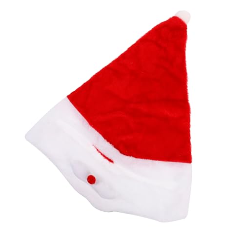 LOORGVEL Weihnachtsmann Motorradhelmüberzug Santa Mütze Helmdeko Winterlichter Wärmend Langlebig Passend für Helmgrößen Leicht und Tragbar für Festliche Fahrten LOORGVEL Weihnachtsmann Motorradhelmüberzug Santa Mütze Helmdeko Winterlichter Wärmend Langlebig Passend für Helmgrößen Leicht und Tragbar für Festliche Fahrten von LOORGVEL