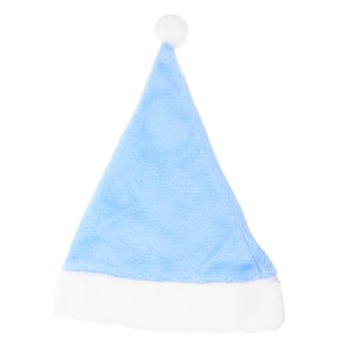 LOORGVEL Weihnachtsmütze Santa Claus Mütze aus Kurzflorigem Plüsch Teilig Kinderkostüm Weihnachtsdeko für Karneval Fasching Weihnachten Fasnachtsfeiern Bequem und Langlebig von LOORGVEL