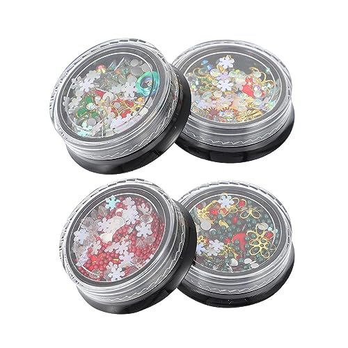 LOORGVEL Weihnachtsnagelkunst Dekorationen Aus Legierung Nagelcharms Für Maniküre Mit Praktischer Box Für DIY Designs Und Eleganten Weihnachts Look LOORGVEL Weihnachtsnagelkunst Dekorationen Aus Legierung Nagelcharms Für Maniküre Mit Praktischer Box Für DIY Designs Und Eleganten Weihnachts Look von LOORGVEL