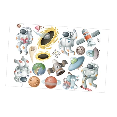 LOORGVEL Weltraum Wandtattoo Selbstklebend Planet Aufkleber Kinderzimmer Dekoration Für Schlafzimmer Wohnzimmer Und Kindergarten LOORGVEL Weltraum Wandtattoo Selbstklebend Planet Aufkleber Kinderzimmer Dekoration Für Schlafzimmer Wohnzimmer Und Kindergarten von LOORGVEL