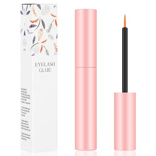 Wimpernkleber Strip, Langanhaltend und Schnelltrocken Wimpern Extensions Kleber, 5ml Lash Glue für Falsche Wimpern zum Kleben mit Extra Starkem Halt, Wimpernkleber für Wimpernverlängerung von LOPHE