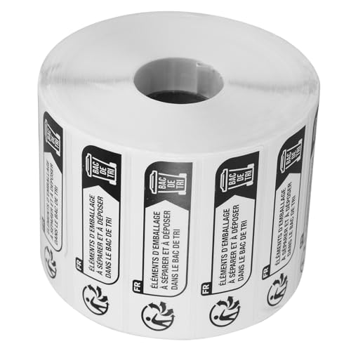 LOPUNER 1 Rolle Recycling Aufkleber Selbstklebende Mülltrennung Sticker für Abfallklassifizierung und Sortierung und Langlebig LOPUNER 1 Rolle Recycling Aufkleber Selbstklebende Mülltrennung Sticker für Abfallklassifizierung und Sortierung und Langlebig von LOPUNER