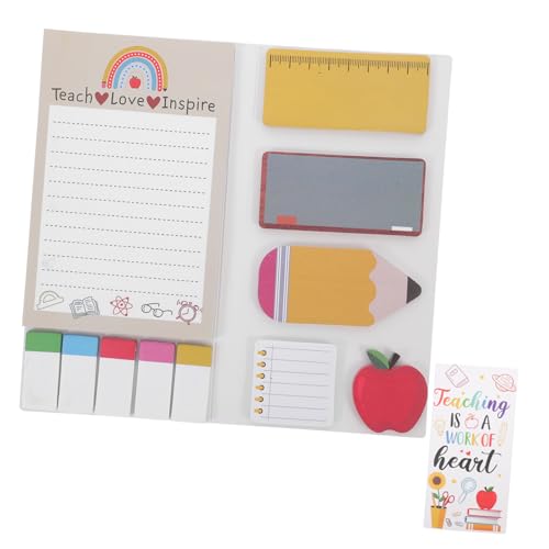 LOPUNER 1 Satz Cartoon Notiz Book Set Rosa bunt Farbe selbstklebend Unterlage Karikatur Tragbare Memo -Pads Aufkleber für Büronotizen süße Notizaufkleber Büro-Memo-Aufkleber Papier LOPUNER 1 Satz Cartoon Notiz Book Set Rosa bunt Farbe selbstklebend Unterlage Karikatur Tragbare Memo -Pads Aufkleber für Büronotizen süße Notizaufkleber Büro-Memo-Aufkleber Papier von LOPUNER