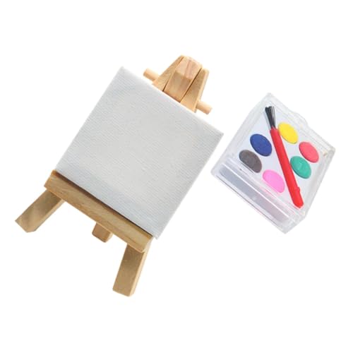 LOPUNER 1 Satz Miniatur Staffelei Teiliges Zubehör für Mini Häuser Dekorative Miniatur Staffelei Kreatives Malwerkzeug für Kinderzimmer und Kunstliebhaber LOPUNER 1 Satz Miniatur Staffelei Teiliges Zubehör für Mini Häuser Dekorative Miniatur Staffelei Kreatives Malwerkzeug für Kinderzimmer und Kunstliebhaber von LOPUNER