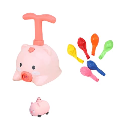 LOPUNER 1 Set Aerodynamisches Spielzeugauto Ballonpumpe Kinderballonauto Ballonpumpe Ballon Inflator Luftbetriebenes Autospielzeug Kinderballonspielzeug Pädagogisches von LOPUNER